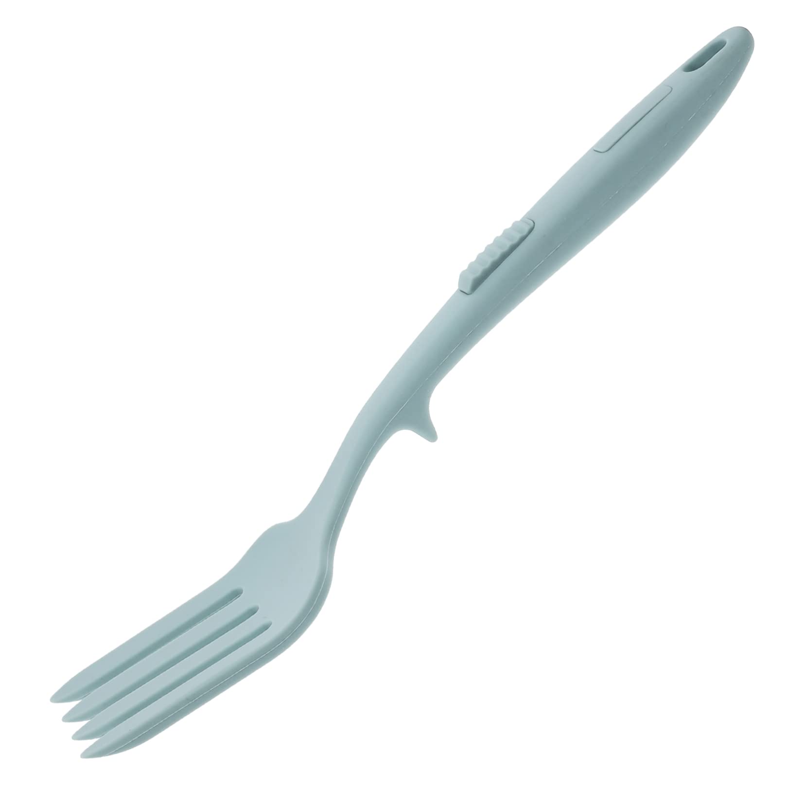 PRETYZOOM Silicone Pasta Server Fork Salad Serving Utensils Large Cooking Fork Reusable Gadget