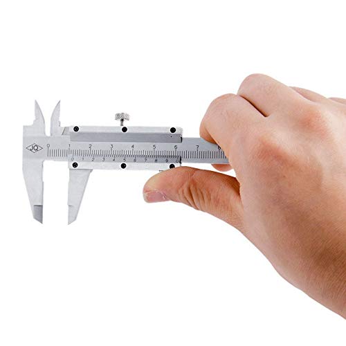 Buy 0100mm Mini Vernier Caliper 4" Carbon Steel Calipers Gauge