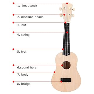 Faites votre propre kit d’ukulélé bricolage Ukulélé Hawaii Ukulélé de concert pour débutants, enfants, enfants… - Les Beatles, Paul McCartney, John Lennon, RIngo Starr, George Harrison Faites votre propre kit d'ukulélé bricolage Ukulélé Hawaii Ukulélé de concert pour débutants, enfants, enfants… – Image 4