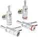 Produktbild Furutech FP-202 - Audio Grade Locking Banana Plugs - Rhodium by Furutech ( 1 Stück )