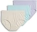 Jockey Women's Elance Breathe Brief 3-Pack Violet Veil/Sandy Shimmer/Minty Mist 7