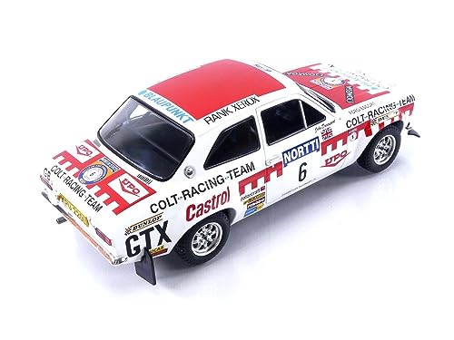 IXO 1/18 - F-ORD Escort MK I RS 1600-1000 Lakes Rally 1973 miniatura 5