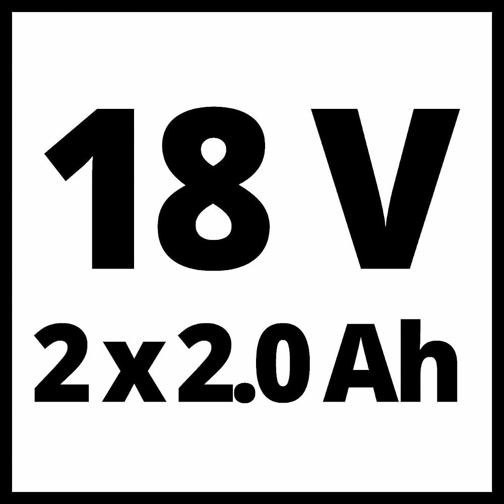 Einhell Trapano avvitatore a batteria TE-CD 18/45 3X-Li +22 2x2,0 Ah PXC (mandrino amovibile, attacco angolare, attacco eccentrico, 22 accessori te, 2 batterie da 2,0 Ah, caricabatteria + E-Box)