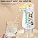 Automatic Water Bottle Dispenser Pump, USB Charging Drinking Device, Portable Electric Dispensing Tool, Rechargeable Drink Pump for Kitchen, Dorm Room, Apartment, Camping