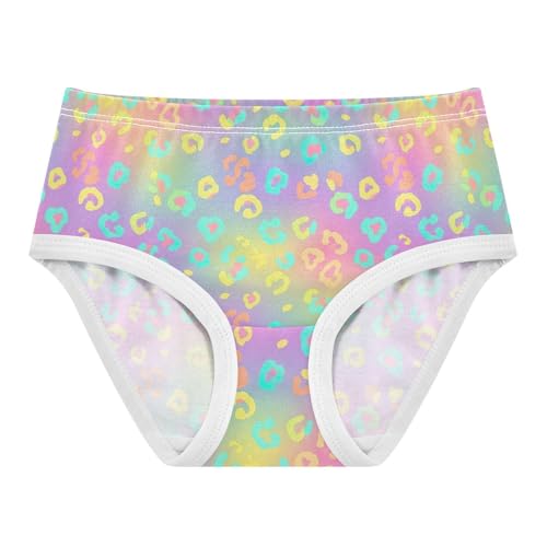 Joisal Fun Girls Underwear Toddlers 2t Cotton Little Girl Panties Pastel Gradients Neon Kids Undies Briefs