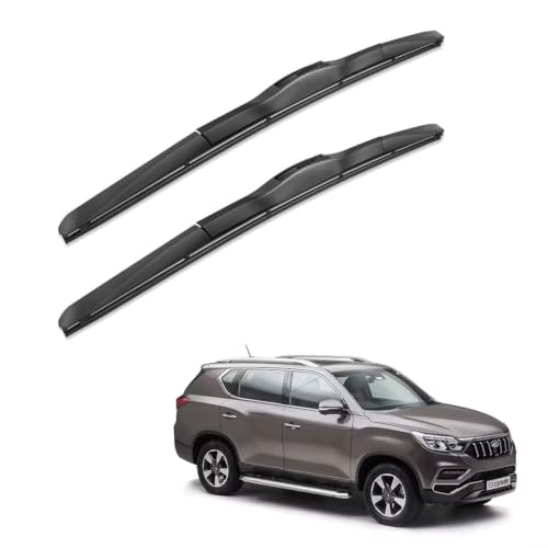 Image of Oshotto Frameless (O.E.M Type) Wiper Blades Compatible with Mahindra Alturas (26 inch / 20 inch)