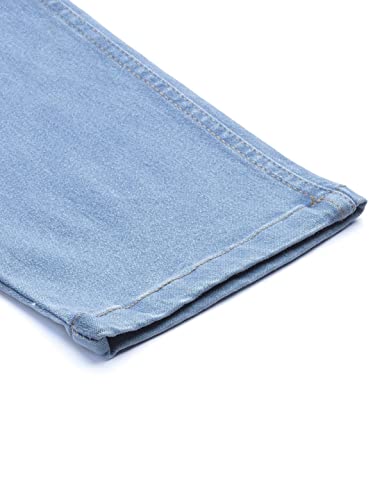 Image of Hubberholme Men's Stretchable Slim Fit Jeans - Casual Cotton Jeans for Men