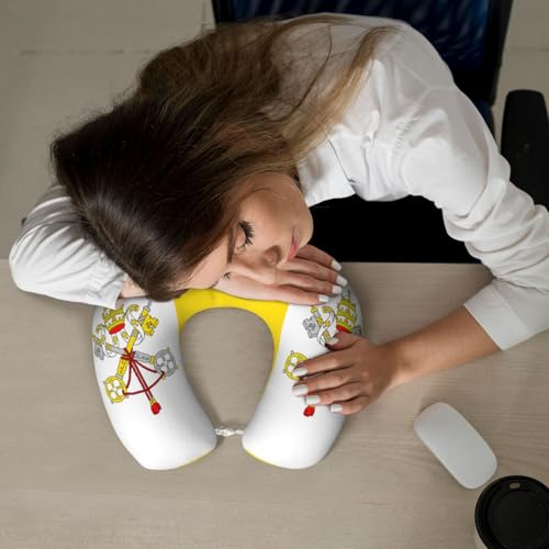 Almohada de espuma viscoelástica para viaje tamaño 30x24.9 cm miniatura 6