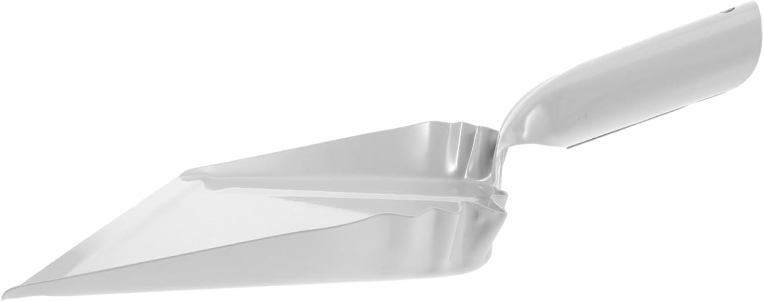 Unomor Metal Dustpan Handheld Small Pan Handle for Home Office Car Cleaning Tool