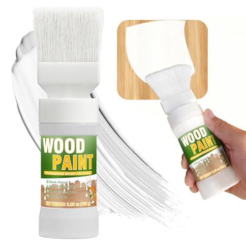 White Touch Up Paint - All-in-One