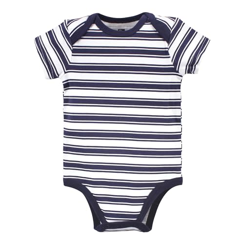 Image of Hudson Baby Unisex Baby Cotton Bodysuits 5-pack