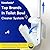 Newlonis® Disposable Toilet Brush with 32 Refills, Wall-Mounted Toilet Bowl Cleaning Wand, Toilet Brush and Holder Set