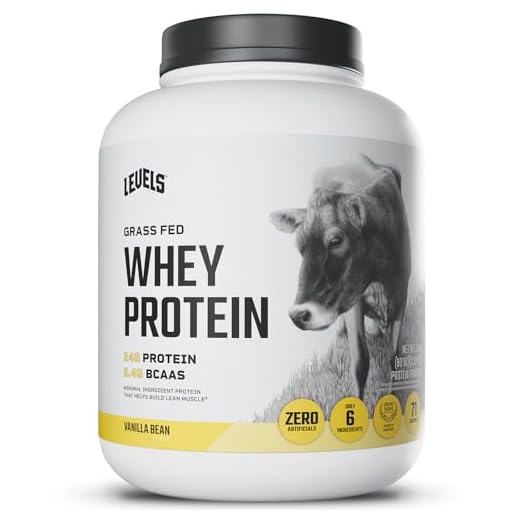 Natural Levels Whey Protein Powder