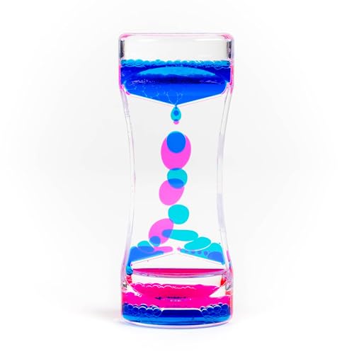 THE TWIDDLERS - Pink Blue Liquid Motion Timer...