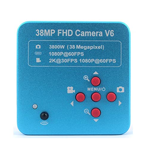 ラボ用顕微鏡アクセサリー 満杯 HD 1080P 60FPS 2K 3800W 38MP HDMI USB.産業用電子デジタルビデオ顕微鏡カメラ(Camera)