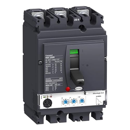 MCCB NSX250N Micrologic protégez vos moteurs et armoires électriques 160A
