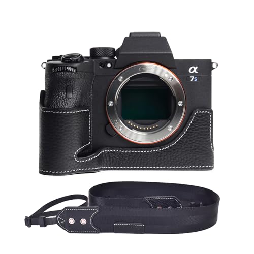 TP Original Sony A7S Mark iii A7S3 A1 A7R5 A7M4 A74 ��p +R�J�����X�g���b�v �{�v �d�r�����֗� ��ʊJ�� (�u���b�N)