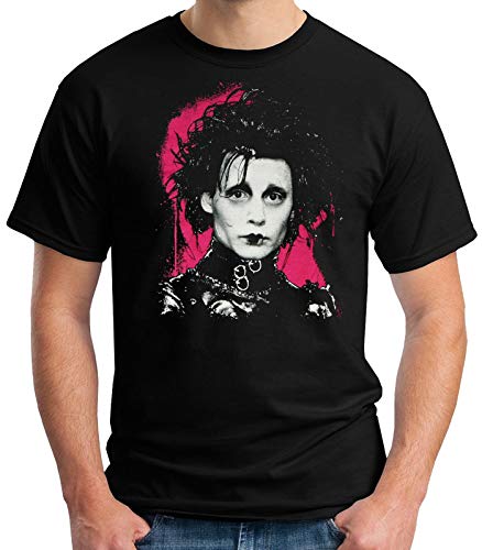 35mm - Camiseta Niño Eduardo Manostijeras - Edward Scissorhands - Burton - Negro - Talla 5-6 años