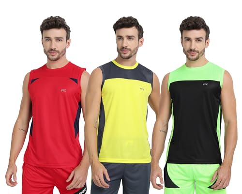 Image of FTX Men's Solid Regular Fit T-Shirt
