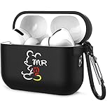 for AirPods Pro2 用 ケース AirPods Pro 第2世代 対応 用 ケース おしゃれ かわいい キャラクター MR. ミッキー パターン 人気 オシャレ 御洒落 カップル エアーポッズ プロ 第二世代 カバー TPU つや消し 落下防止 キズ防止 耐衝撃 全面保護 エアポッツ カバー カラビナ付き 紛失防止
