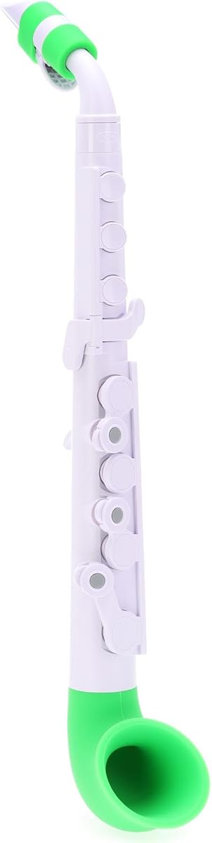 Nuvo jSax Beginner Saxophone, (White/Green)
