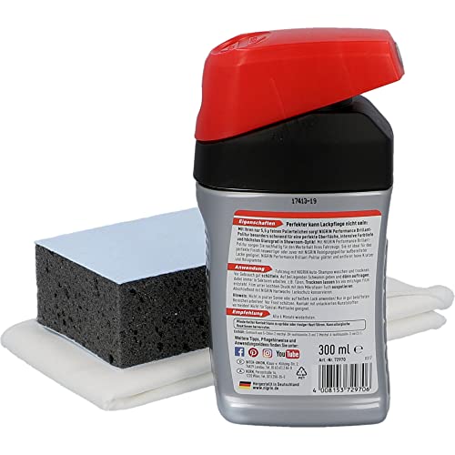 NIGRIN Performance Brillant-Politur TURBO, besonders materialschonend, entfernt leichte Kratzer, 300...