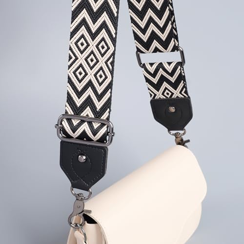 Image of chushui Silver Hardware Purse Strap,Replacement Crossbody Adjustable Shoulder Strap for Handbag Bag
