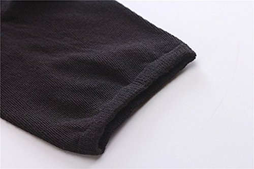 EABERN Womens Thin Cotton Socks,Soft Breathable Casual Above Ankle Crew Socks 6/9/12 Pairs3