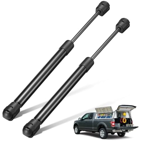 BDFHYK C16-15208 12inch/20Lbs (89N) Gas Shocks Struts Lift Support for Leer are Camper Shell Topper Rear Window Bed Cover, Cabinet Door, Outdoor Bench lid, Toolbox, Boat lid, Set of 2 Cover