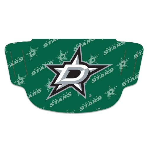 Wincraft NHL Dallas Stars Unisex Fan Gear Face Mask, Team Colors, One Size