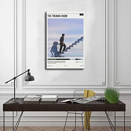 Sarqi Movie Poster The Truman Show Canvas Poster Unframe:12X18Inch(30X45Cm) #TOP2