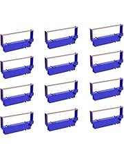 Bigger Compatible Replacement for SP700 Printer Ribbon B/R - Star SP-700BR, RC-700BR, SP-712, SP-742 Ink (Black and Red, 12-Pack)