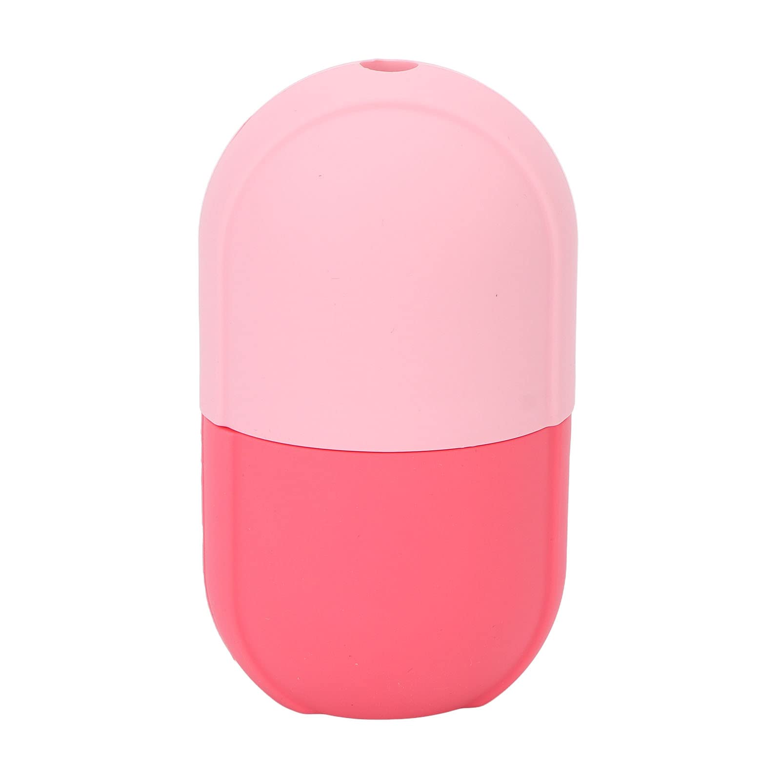 Silicone Ice Roller, Reusable Ice Facial Roller Skin Tighten Remove Fine Lines Skin Care Tool for Face Eye(Pink)