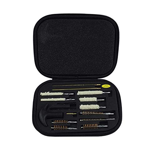 16Pcs/Set G101 Cleaning Brush Kit for All Calibers Handguns 9mm Barrel Brushes Tools Set