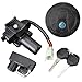 Ignition Switch Fuel Gas Cap Seat Lock Set Compatible with Automotive Motorcycle Parts KL250 Super Sherpa KLX125 D KLX250 KL110