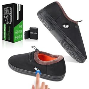 Rtdep Beheizbare Hausschuhe mit 5000 mAh Akku