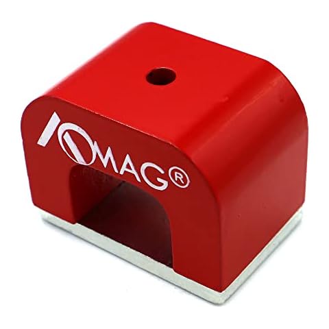 AOMAG® 30 lbs Red Cast Horseshoe Heavy-Duty Alnico Power Magnets for Education Cover