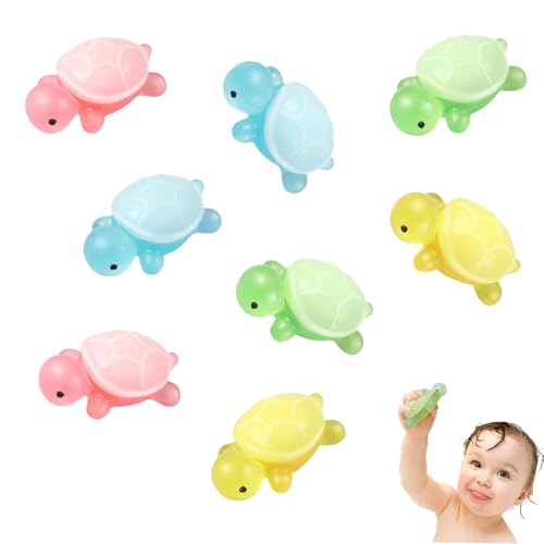 Little Turtle - Jabones de aceite esencial hechos a mano, lindo jabón de aceite esencial hidratante de tortuga, jabón natural hecho a mano para niños para lavarse las manos y la cara (8 unidades)