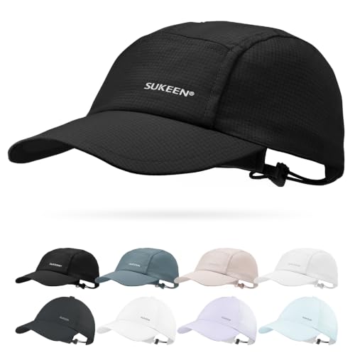 Image of Sukeen Lightweight Running Hat for Women Sports Baseball Cap Unstructured | Quick Dry, Adjustable, Breathable, Comfortable, Absorb Sweat, UPF50+, Packable for Hiking, Tennis, Golf, Workout, Gym, Outing