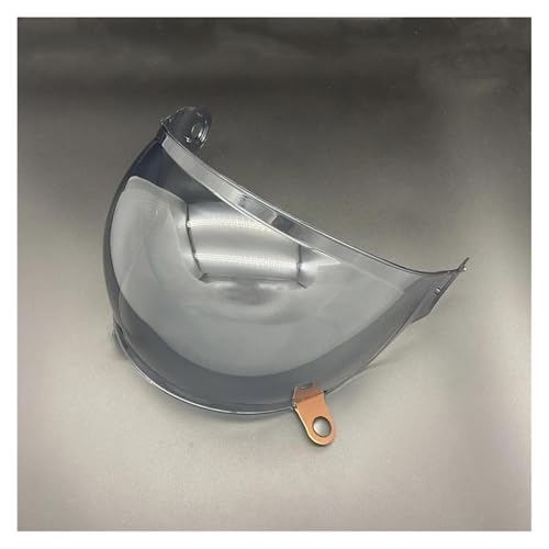 XYJTC Moto Visière de casque for Bell Bullitt Bubble Visor, pare-brise haute résistance, PC remplacement, accessoires moto (transparent)(Schwarz)