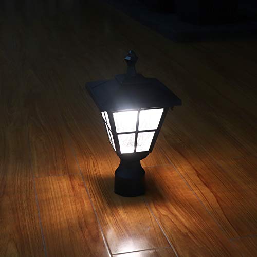 Kemeco ST4325Q Post Solar Light Cast Aluminum LED Lamp Fixture with 3-Inch Fitter Base for Outdoor Garden Post Pole Mount Landscape Yard - Thumbnail 3