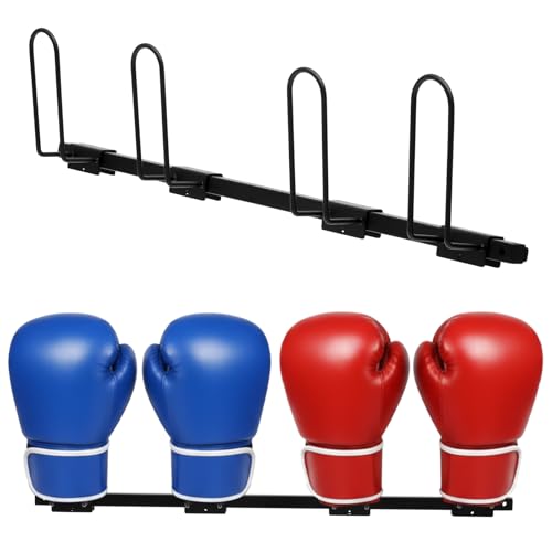 Otoolling 2 Sets Boxing Glove Storage Rack Wall Mount Dryer