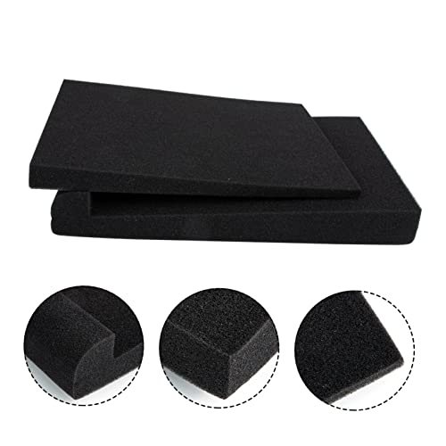 Sosoport 2Pcs Almohadillas Aislantes para Altavoces de Alta Densidad, Cojines Acústicos para Reducción de Ruido y Amortiguación de Vibraciones miniatura 3