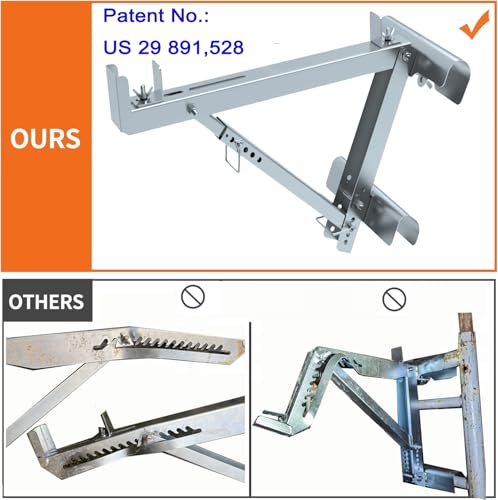 ladder jacks 2 pack for metaltech scaffolding platformtwo-rung short body extension ladder jack for working stage2024 upgrading design amp strengthen stability 1 pair