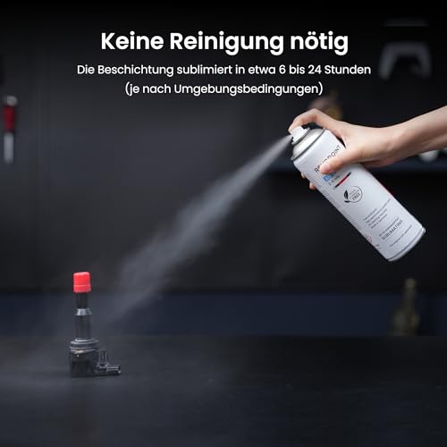 Revopoint 3D Scanning Spray für 3D-Scanner, für Reflektierende, Transparente, Schwarze oder stark strukturierte Oberflächen, kein Reinigen erforderlich, Sublimation, 500 ml, AB-6