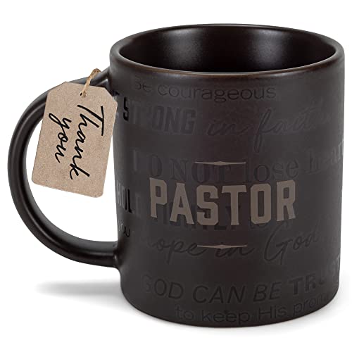 Lighthouse Christian Products Black Ceramic Mug