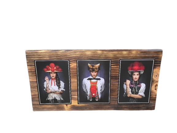 Quadro Foresta Nera Su Legno Janina 40x20 Cm | Fotografia Originale Di Sebastian Wehrle | Design Moderno E Rustico