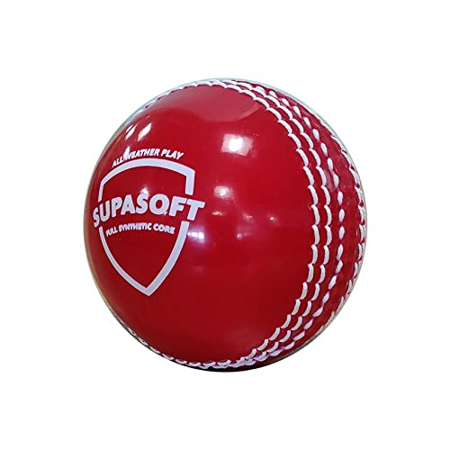 SG Cricket Balls SupaSoft(Red)*-picture-26