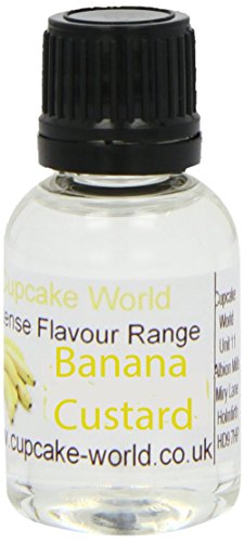 Cupcake World Aromas Alimentarios Intenso Plátano Custard - 100 ml