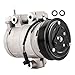 Torchbeam 68661 Automotive Air Conditioning AC Compressor Compatible with Equinox 2006-2007, Equinox 2008-2009 3.4L, Torrent 2006-2007, Torrent 2008-2009 3.4L, Replace 68661, 0610241